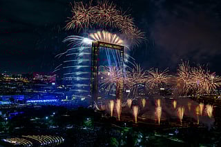 Dr Gopala Arun Kumar, a critical care specialist at Rashid Hospital and a hobby photographer with an interest in landscape and wildlife, shares photographs captured during New Year celebrations at Dubai Frame.