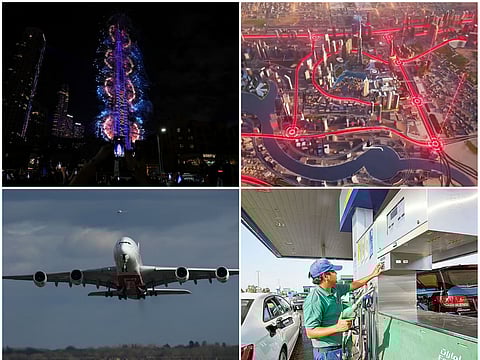 New Year’s Eve, Burj Khalifa fireworks, UAE petrol prices, travel updates and more