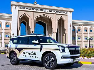 Sharjah Police stop car after cruise control fails