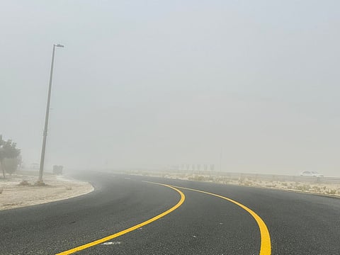 UAE fog alert: Low horizontal visibility expected Wednesday morning 