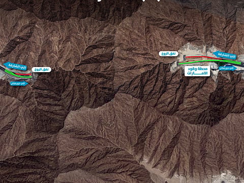 Temporary closure ahead: Sharjah Khorfakkan route blocked