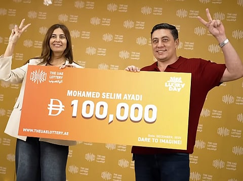 Expecting to win in six months, Tunisian expat hits Dh100,000 UAE Lottery after a year