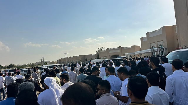 Hundreds of people, including relatives, friends and community members, gathered for an emotional funeral of the boys in Dubai on Tuesday afternoon.