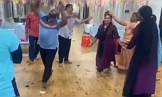  Police said the incident occurred during New Year celebrations, following which a case was registered under the Bharatiya Nyaya Sanhita.