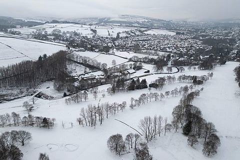 Rail inspection footage shows Scotland’s rail lines buried under snow
