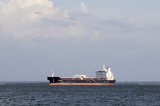 Crude oil tanker Nord Star is seen on Lake Maracaibo, Zulia State, Venezuela, on January 6, 2026.