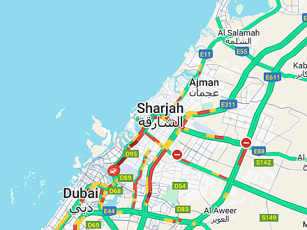 The situation at present, according to Google