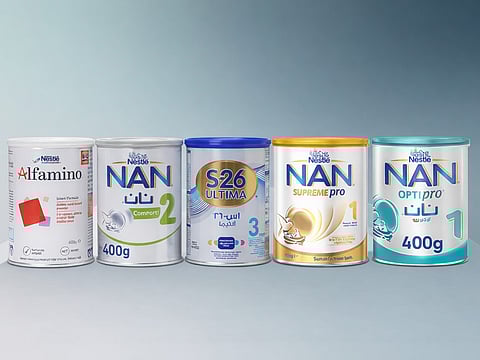 The Emirates Drug Establishment on Thursday posted images of some of the affected products' tins and asked the public to report related cases, if any. 