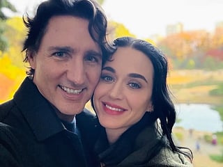 Justin Trudeau and Katy Perry