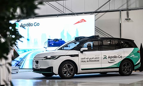 Apollo Go driverless taxi is set to start operation in Dubai
