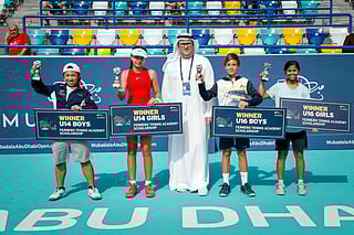 Youngsters shine at Road to Mubadala Abu Dhabi Open