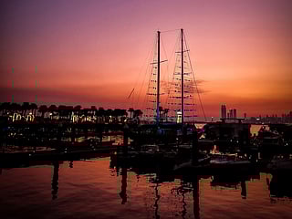 Sahana Kannappan, a Class 12 student at Indian High School, captured this view of Dubai Creek Harbour.