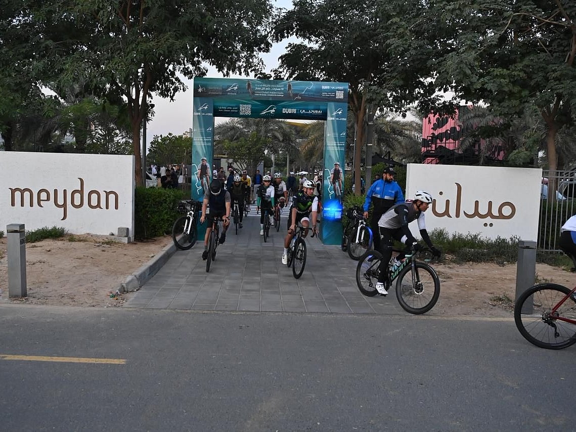 The initiative was officially launched on Saturday at the Nad Al Sheba Cycling Track