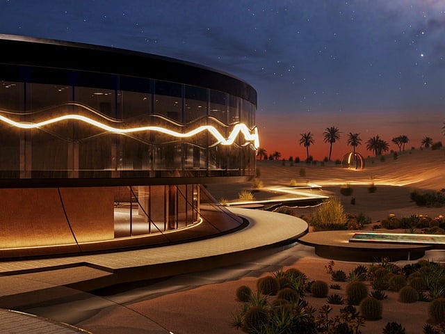 A ‘spaceship’ in Dubai desert: 10km ‘rivers’ to form one of the world’s largest artworks