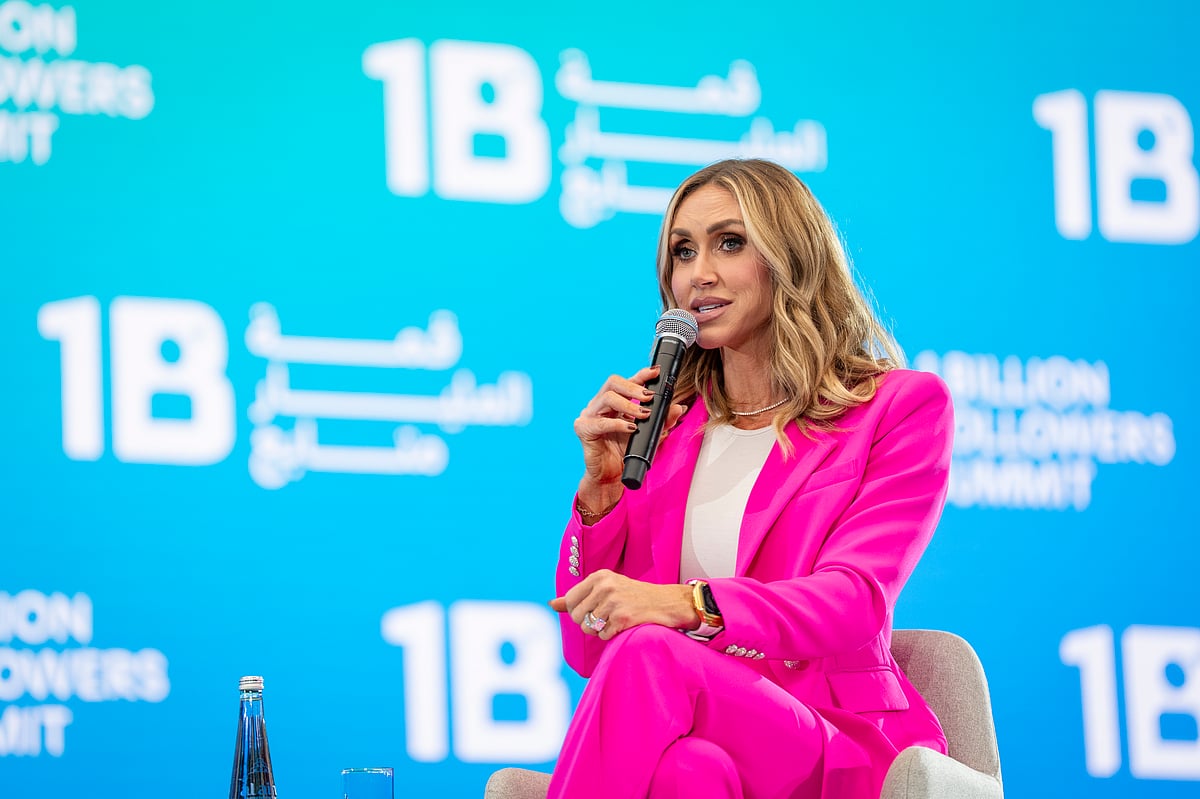 Lara Trump in Dubai responds to Trump 2028 speculation