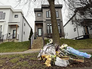 Spencer and Monique Tepe's home in Columbus, Ohio, on Tuesday, Jan. 6, 2026. (AP Photo/Patrick Aftoora-Orsagos)