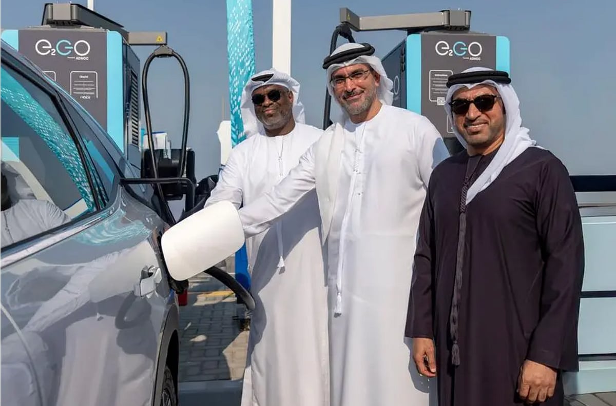 UAE opens one of the world’s largest EV charging hubs
