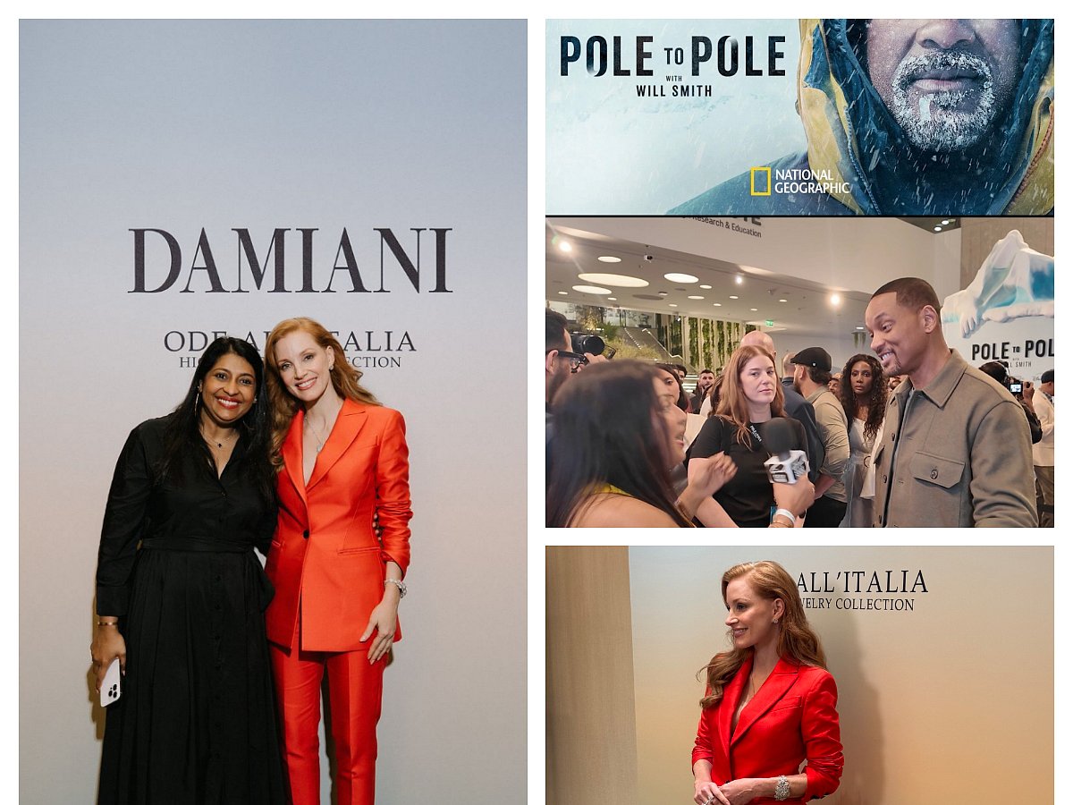 Gulf News caught up with Oscar winners Jessica Chastain and Will Smith in Dubai