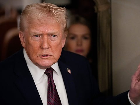 US President Donald Trump