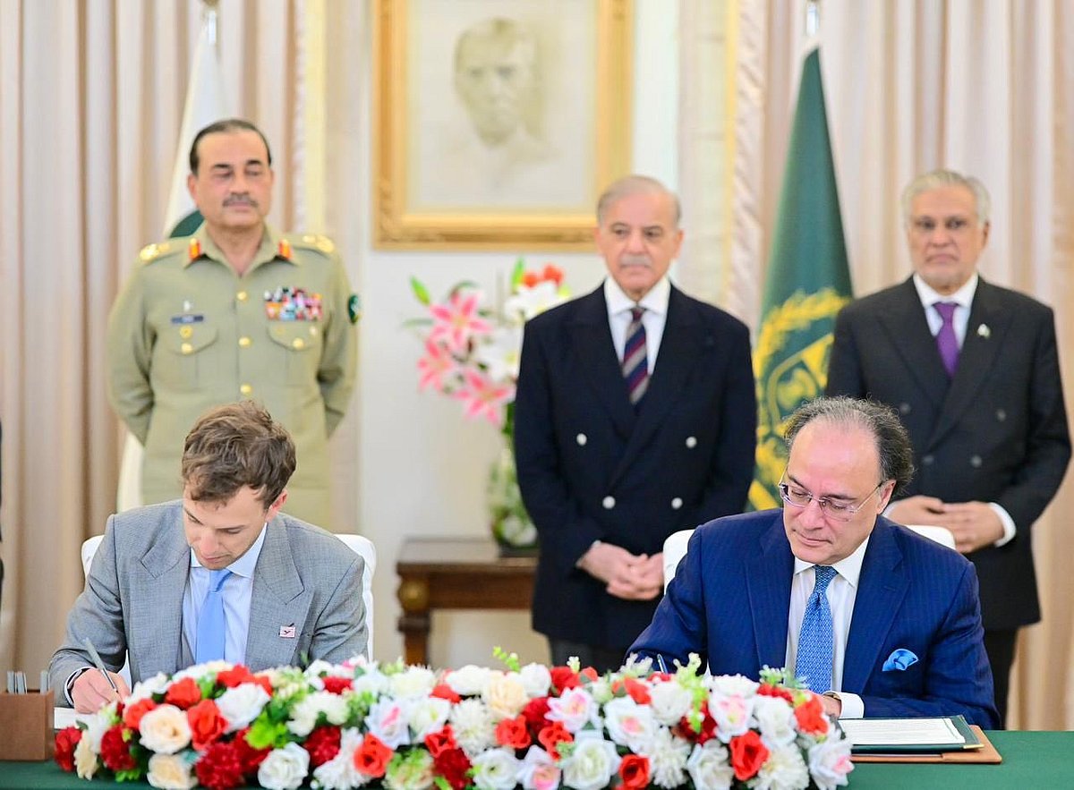 The announcement coincided with a visit to Pakistan by Zach Witkoff, co-founder and chief executive of World Liberty Financial and son of US special envoy Steve Witkoff.