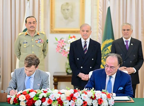 The announcement coincided with a visit to Pakistan by Zach Witkoff, co-founder and chief executive of World Liberty Financial and son of US special envoy Steve Witkoff.