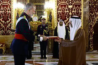 UAE Ambassador presents credentials to King of Spain