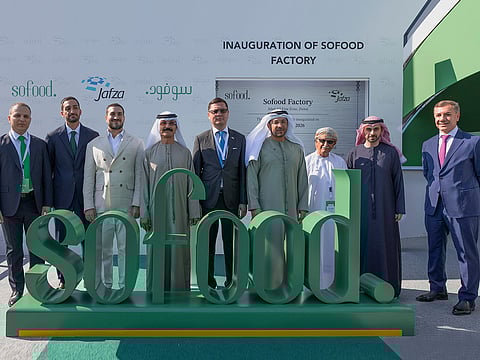 Left to Right: Soheil Majd, MD – Chairman Representative GCC, Solico Group; Sam Soleimani, Director - Solico Group; Amir Hossein Soleimani, Vice Chairman, Solico Group; Sultan Bin Sulayem, Group Chairman & CEO, DP World; Rauan Zhumabek, Ambassador of the Republic of Kazakhstan to the United Arab Emirates (UAE); Abdulla Bin Damithan, CEO & Managing Director, DP World GCC; Anwar Ali Sultan, Retired Director WJ Towell & Co. – Oman; Abdulla Al Hashmi, COO, Parks & Zones, DP World GCC; Amar Zahid