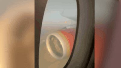 The aircraft was safely brought to a designated parking stand and all passengers and crew remained unharmed, the airline said.