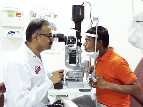 Hospitals across the UAE report a surge in red eye infections as highly contagious viral conjunctivitis spreads in shared spaces. (Photo for representation purposes only)