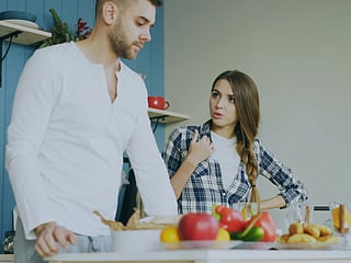 The wife’s initially claimed that the knife entered his body accidentally during a struggle