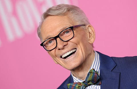 US fashion designer Bob Mackie attends Apple TV's "Palm Royale" official Emmy FYC (For Your Consideration) event at the Wolf Theatre at Saban Media Center in North Hollywood, California on January 15, 2026.