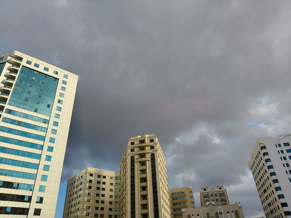 Cloudy weather; Cloudy sky; Clouds; Cloudy weather in UAE; Windy weather; Rain clouds; Rain in UAE