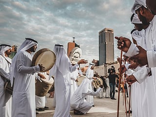 Celebrate Emirati heritage with music, food, workshops and family fun at Al Hosn Festival.