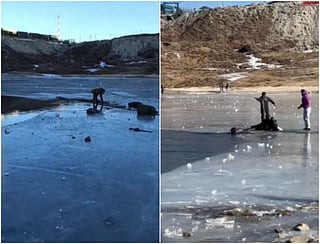 Two Malayali tourists drown after ice cracks at Arunachal’s Sela Lake