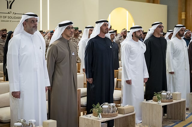 UAE President Leads Day of Solidarity, Emphasizing National Unity and ...