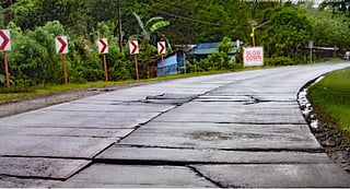 Vince Dizon, Secretary of the Department Public Works and Highways (DPWH), led the livestreamed inspection of the  92.65-km Andaya Highway, highlighting its poor condition.