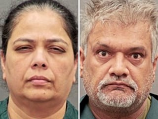 Tarun Sharma (55) and Kosha Sharma (52) were arrested for allegedly allowing prostitution and fentanyl sales to operate from the third floor of their Red Carpet Inn in Dumfries. 