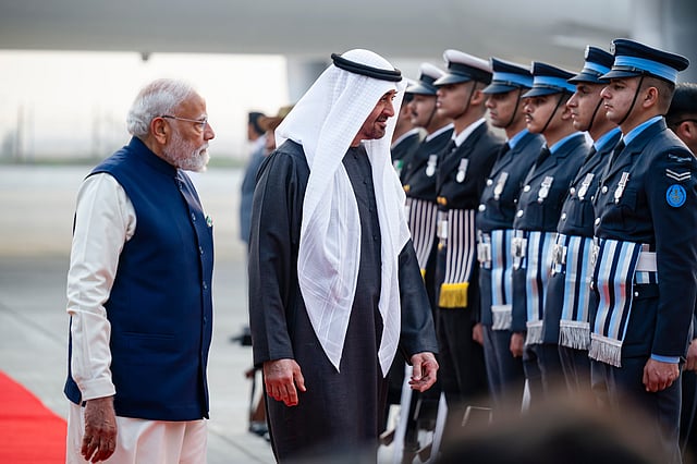 The visit builds on the strong momentum generated by recent high-level exchanges, including the visit of Abu Dhabi Crown Prince Sheikh Khaled bin Mohamed bin Zayed Al Nahyan to India in September 2024 and that of Sheikh Hamdan bin Mohammed bin Rashid Al Maktoum in April last year.