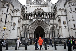 The High Court in London.