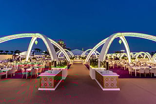 The Asateer Tent at Atlantis The Palm is known for its views. File photo.