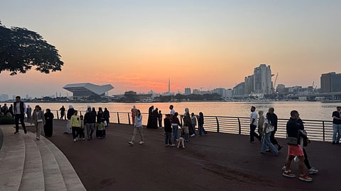 Visit Marsa Boulevard at sunset for a beautiful winter walk.