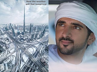 Snow in Dubai? Sheikh Hamdan's post goes viral now