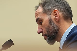 Former Justice Department special counsel Jack Smith testifies before the House Judiciary Committee about his investigations into President Donald Trump, Thursday, Jan. 22, 2026 at the Capitol in Washington.