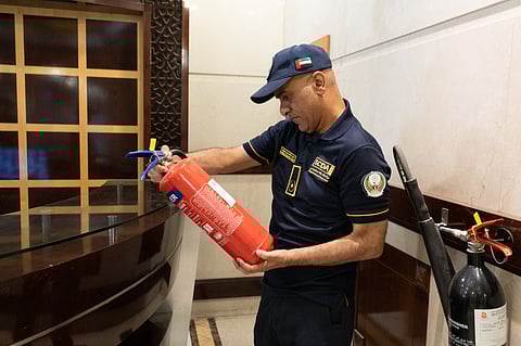 Field teams check compliance in spare parts stores and workshops, backed by smart monitoring tools.