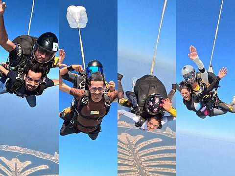 It took 18 months for the real-life friends in India to fulfill their Bollywood-inspired dream in Dubai. 