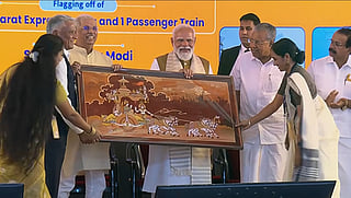 India’s Prime Minister Narendra Modi on Friday flagged off three new Amrit Bharat Express trains and a passenger service for Kerala.