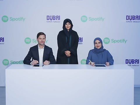 The MoU marks a unique partnership between a government cultural body and a global music platform.