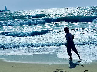 Jumeirah beach in Dubai.