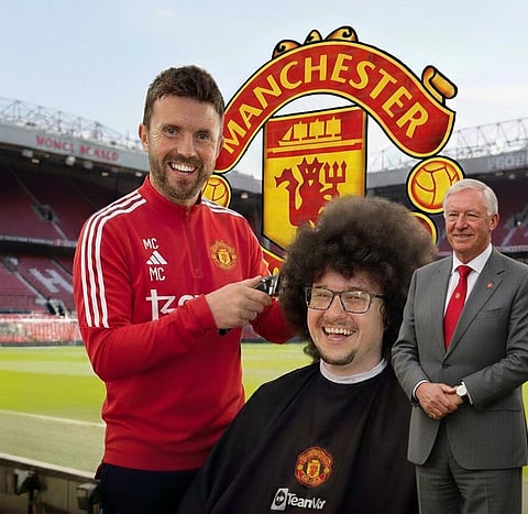 Manchester United fan who has pledged not to cut his hair until United win 5 games in a row has hope now