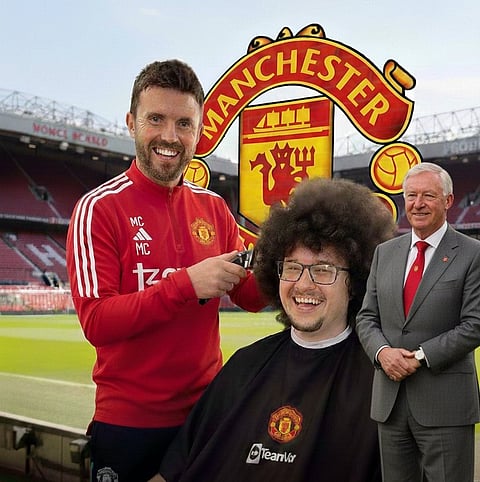Manchester United fan who has pledged not to cut his hair until United win 5 games in a row has hope now
